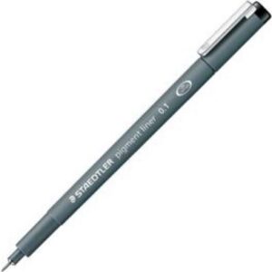 Rašiklis Fineliner STAEDTLER Pigment Liner 308, 0,1 mm, juodas