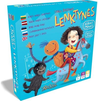 Stalo žaidimas KAKĖ MAKĖ LENKTYNĖS