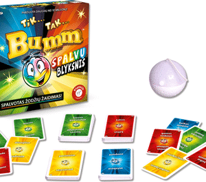 Stalo žaidimas TIK...TAK...BUMM...SPALVŲ BLYKSNIS