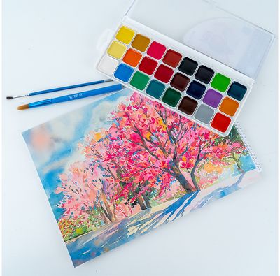 Akvarelė KITE Classic 24 spalvų