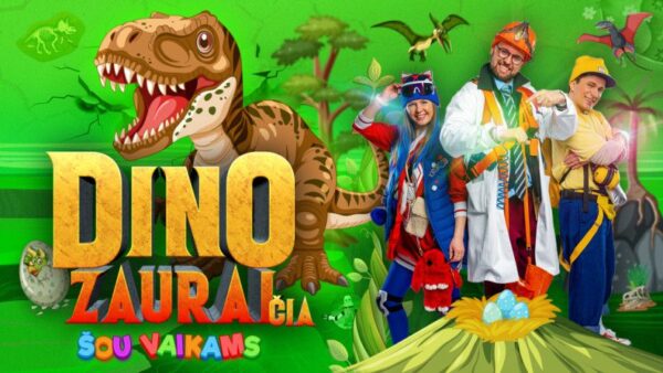 Premjera! Dinozaurai ČIA