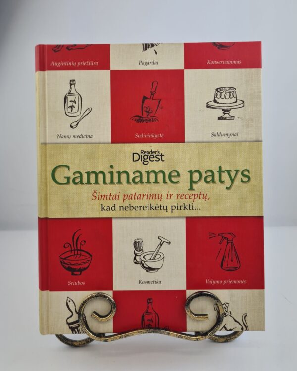 Knyga gaminame patys
