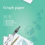 Milimetrinis popierius College, A3, 20 lapų