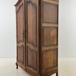 Ąžuolinė dviejų durų rūbų spinta 60×128,5×210 cm