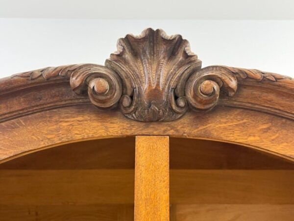 Ąžuolinė dviejų durų rūbų spinta 60×128,5×210 cm