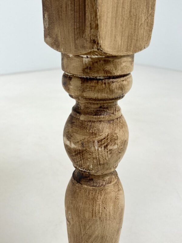 Ovalus valgomojo stalas iš pušies 108x184x76,5 cm