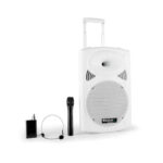 Nešiojama kolonėlė Ibiza PORT15UHF-BT-WH (400W)