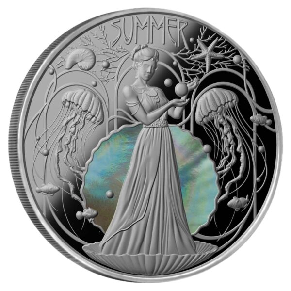 Sidabrinė moneta „Vasara” iš serijos „Keturi sezonai” 1 oz