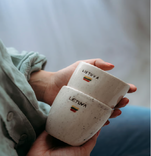 Keramikos puodelis Lietuva