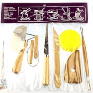 Keramiko įrankių rinkinys 9 vnt.