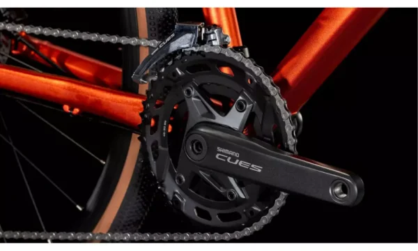 Dviratis Cube Nulane Pro Trapeze fireorange'n'black 2025