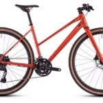 Dviratis Cube Nulane Pro Trapeze fireorange'n'black 2025