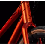 Dviratis Cube Nulane Pro Trapeze fireorange'n'black 2025