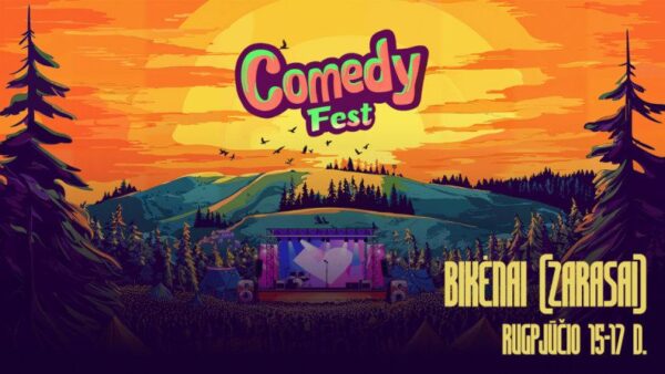 Bikėnai Comedy Fest'25 3 dienų