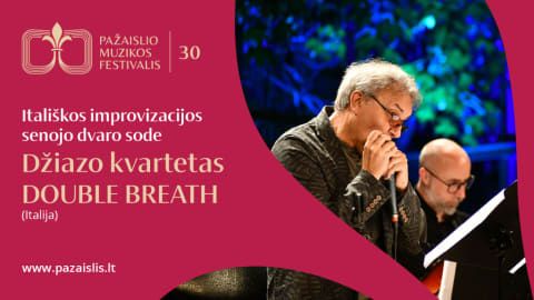 Itališkos improvizacijos senojo dvaro sode