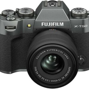 Sisteminis fotoaparatas FUJIFILM X-T50/XC15-45mmF3.5-5.6 OIS PZ Charcoal