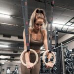 Mediniai gimnastikos žiedai GYMSTICK "WOODEN POWER RINGS"