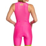 Triatlono kostiumas RIVAL SLS moteriškas, rožinis