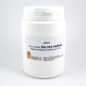 Šaltas vaškas 250 ml.