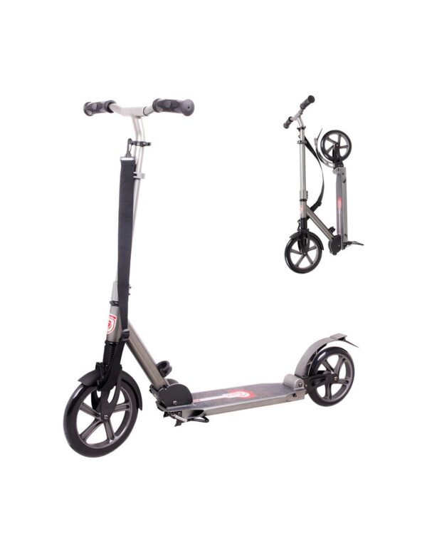 Sulankstomas paspirtukas su amortizatoriais (iki 100 kg) Worker Authiko