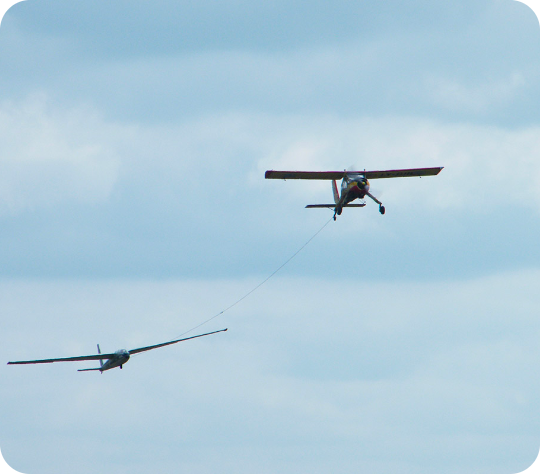 Mokomasis pramoginis skrydis sklandytuvu
