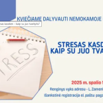 Stresas kasdien – kaip su juo tvarkytis?
