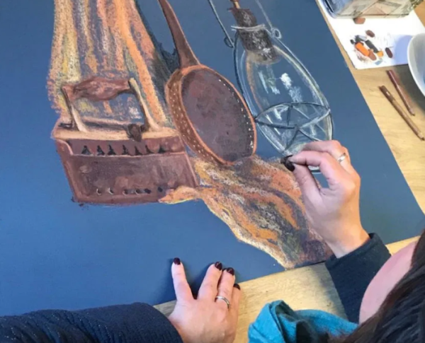 Dailės pradmenų studijos suaugusiems Kaune