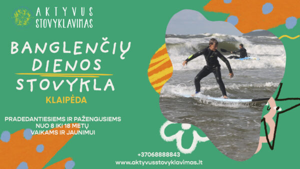 Vasaros stovyklos vaikams - nuotykiai, draugystė