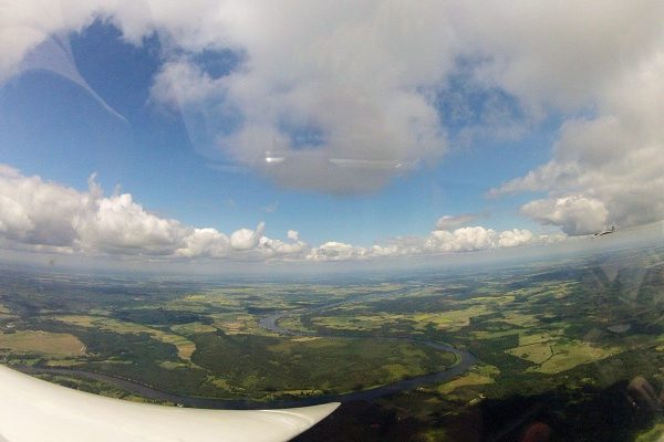 Mokomasis pramoginis skrydis sklandytuvu