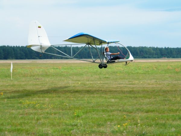 Vaikų sklandymas Pociūnuose – pirmas žingsnis