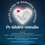 Meilės dainų ir romansų vakaras „Po sidabro mėnuliu“