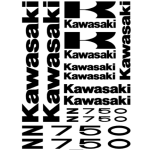 Kawasaki Z750 lipdukų rinkinys