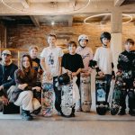 Grupinė riedlenčių treniruotė