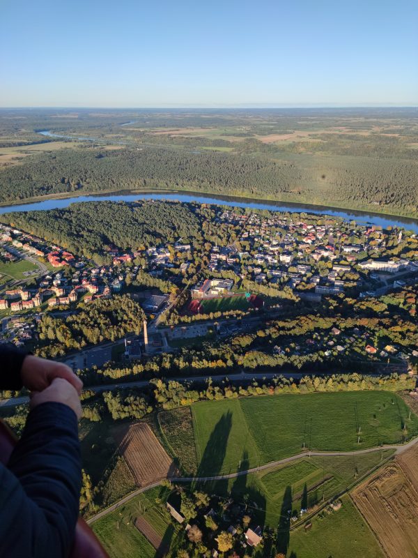 Skrydis oro balionu Birštone