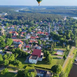 Skrydis oro balionu Birštone