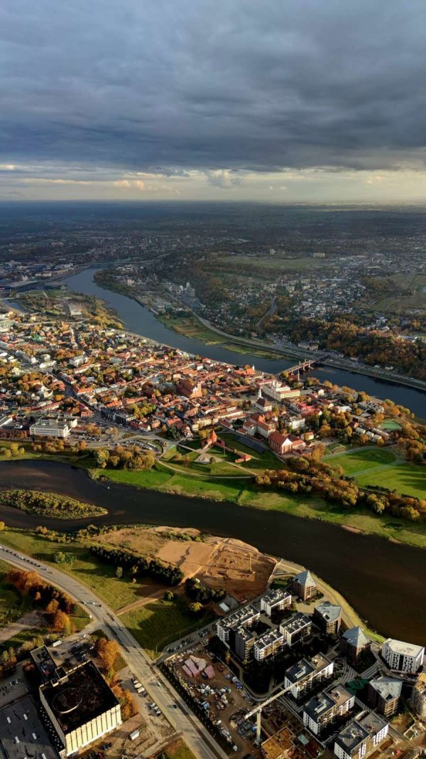 Skrydis karšto oro balionu Kaune