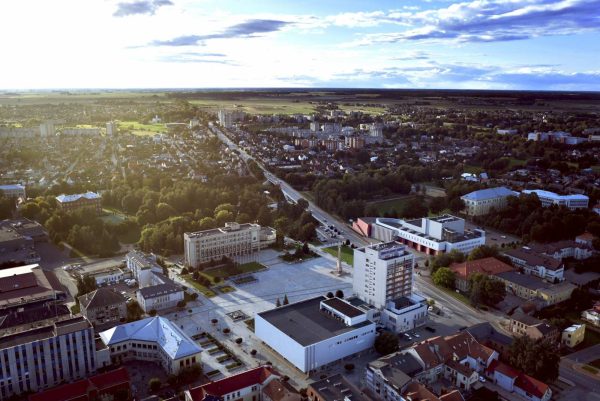 Skrydis karšto oro balionu Marijampolėje