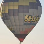 Skrydis karšto oro balionu Marijampolėje