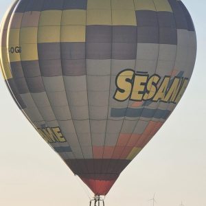 Skrydis karšto oro balionu Marijampolėje