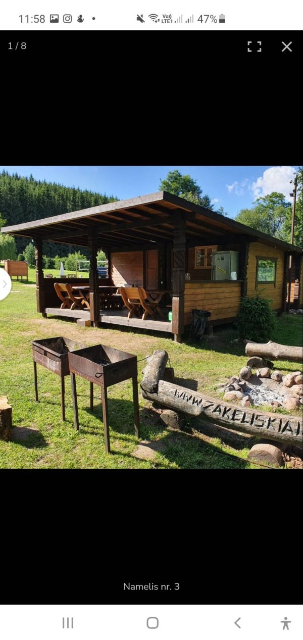 Zakeliškių baidarių kempingas