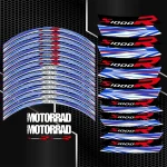 BMW S1000R ratlankių lipdukai – M Sport Performance