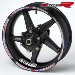 BMW S1000R ratlankių lipdukai – pilka M Sport versija