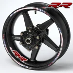 BMW S1000RR HP M Sport ratlankių lipdukų rinkinys