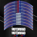 BMW S1000RR ratlankių lipdukai – M Sport 20vnt rinkinys