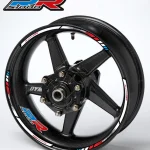 BMW S1000RR ratlankių lipdukų rinkinys 16 vnt