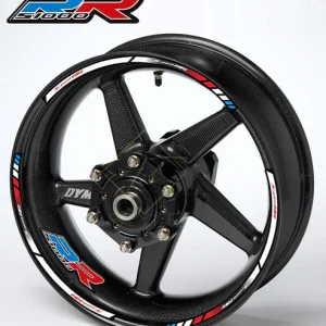 BMW S1000RR ratlankių lipdukų rinkinys 16 vnt