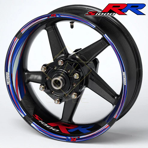 BMW S1000RR ratlankių lipdukai – M Sport 36vnt rinkinys