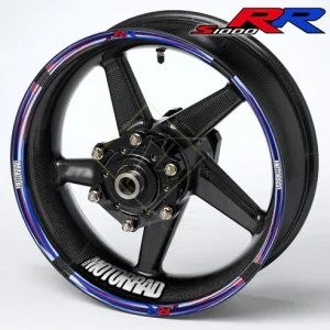 BMW S1000RR ratlankių lipdukai – M Sport 20vnt rinkinys