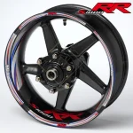 BMW S1000RR ratlankių lipdukai – pilka M Sport 36vnt