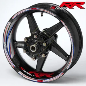 BMW S1000RR ratlankių lipdukai – pilka M Sport 36vnt